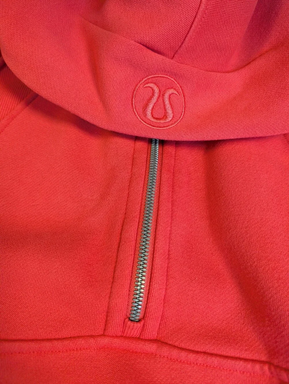 Lululemon Scuba Oversized Half-Zip Hoodie Lip Gloss Size M/L